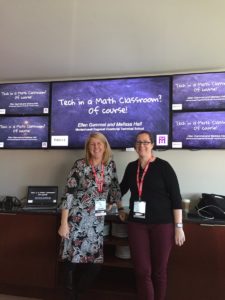 Melissa and co-presenter Ellen Gammell, MassCUE18