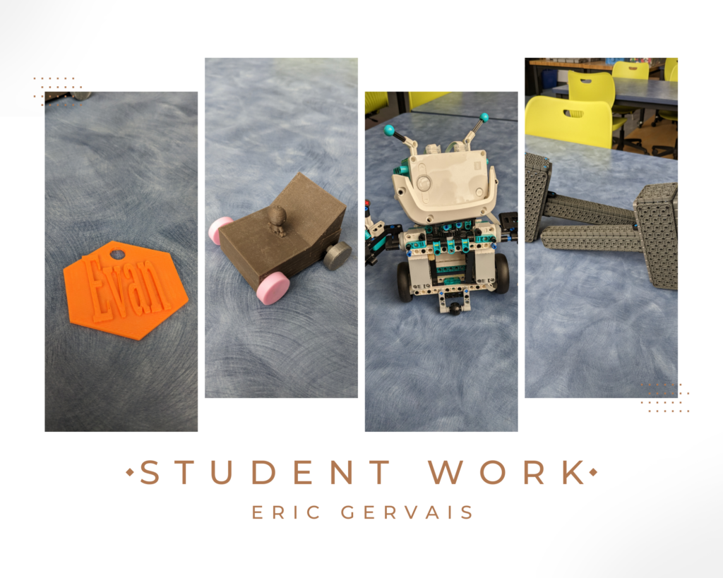 Featured Educator Eric Gervais Student Work