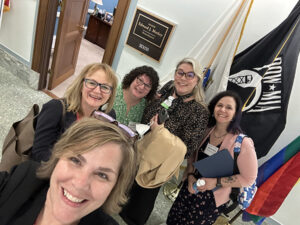 MassCUE I&A Members at Ed Tech Advocacy and Policy Fly-In, Washington, DC on May 1-2, 2023