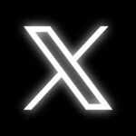 Twitter-X logo