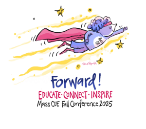 MassCUE Fall Conference Logo 2025 Forward!