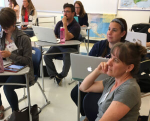 Teachers attending MassCUE Professional Development