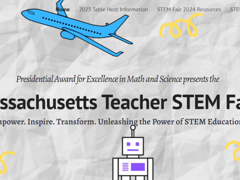 Massachusetts Teacher STEM Fair